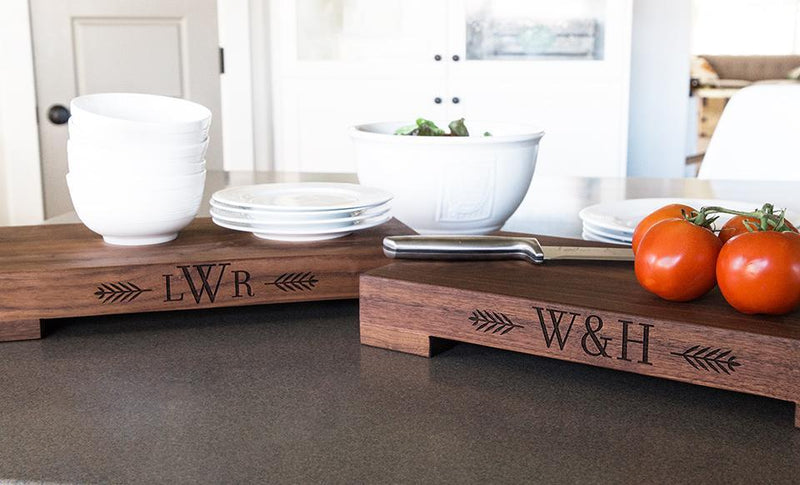 Personalized Walnut Butcher Blocks