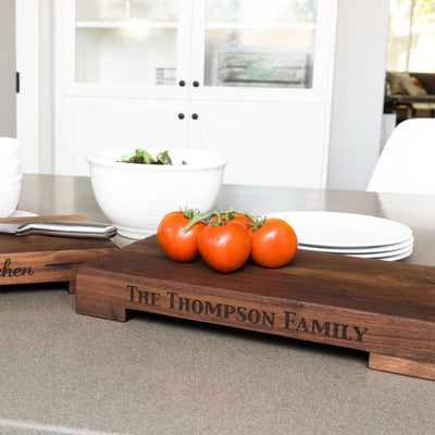 Personalized Walnut Butcher Blocks