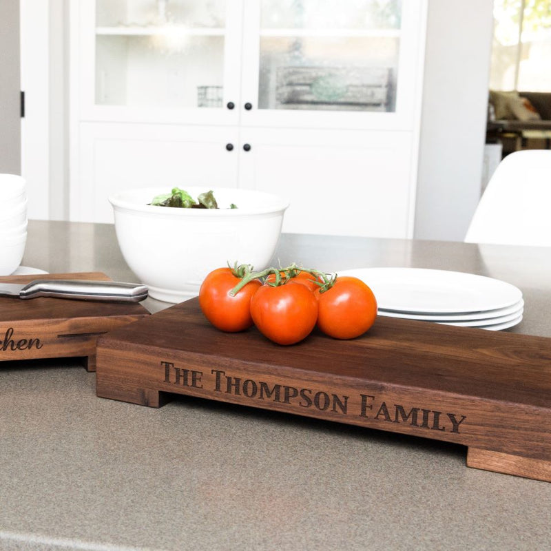 Personalized Walnut Butcher Blocks