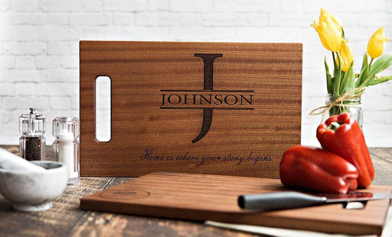 Canzell - Personalized Beautiful Large 11x17 Mahogany Boards