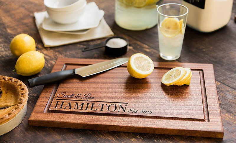 Canzell - Personalized Beautiful Large 11x17 Mahogany Boards