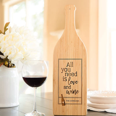 Canzell - Wine Bottle Shaped Cutting Boards