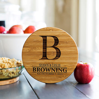 LoanDepot - Personalized Solid Bamboo Trivets
