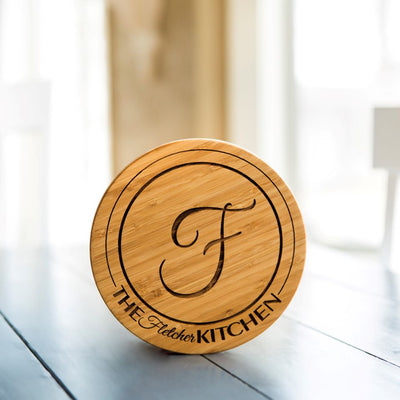 Envoy - Personalized Solid Bamboo Trivets