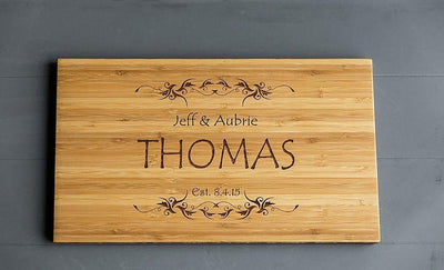 WellQuest Living - Personalized 11x17 Bamboo Boards