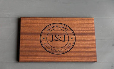 Guaranteed Rate - Personalized Beautiful Large 11x17 Mahogany Boards