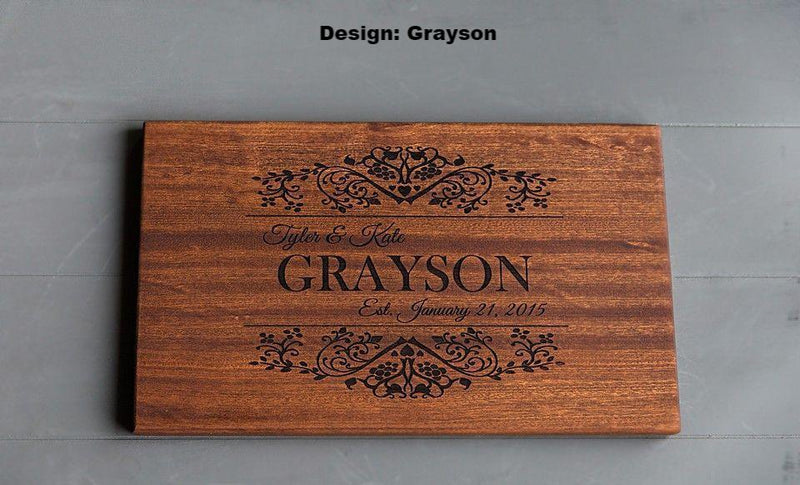 Fairway Mortgage Personalized Beautiful Large Mahogany Boards