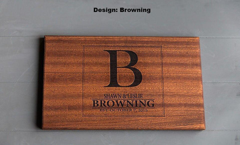 Fairway Mortgage Personalized Beautiful Large Mahogany Boards