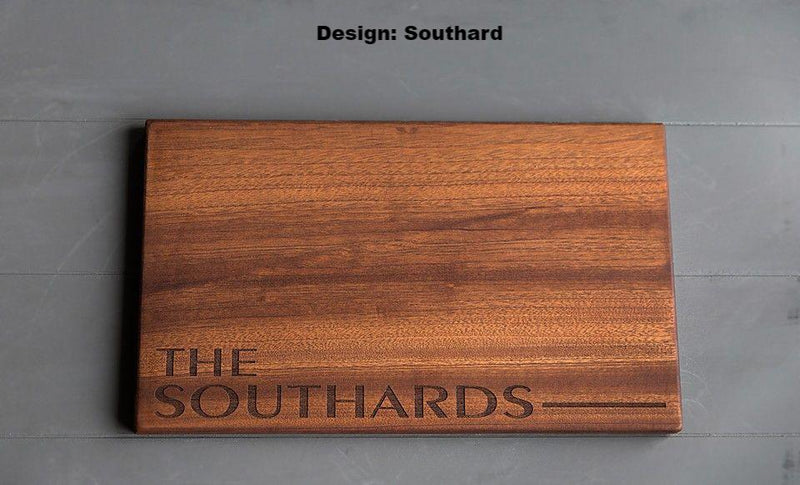 11x17 Extra Large Mahogany Cutting Boards