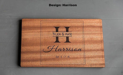 11x17 Extra Large Mahogany Cutting Boards