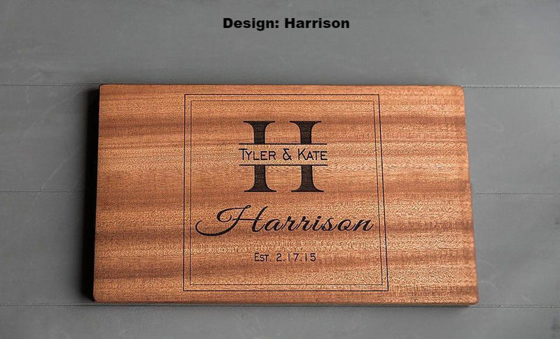 11x17 Extra Large Mahogany Cutting Boards