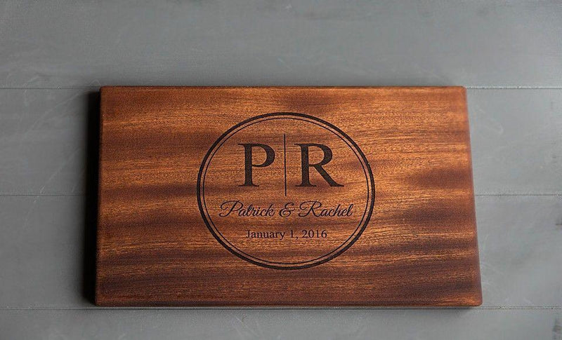 Canzell - Personalized Beautiful Large 11x17 Mahogany Boards