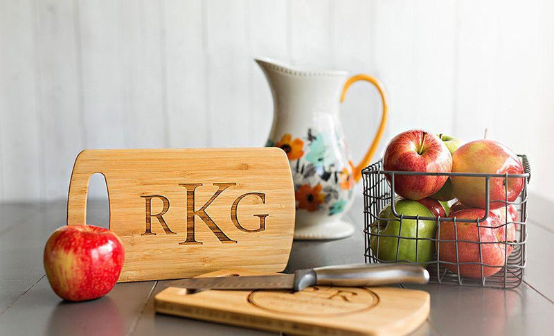Personalized Easy Carry Cutting Board