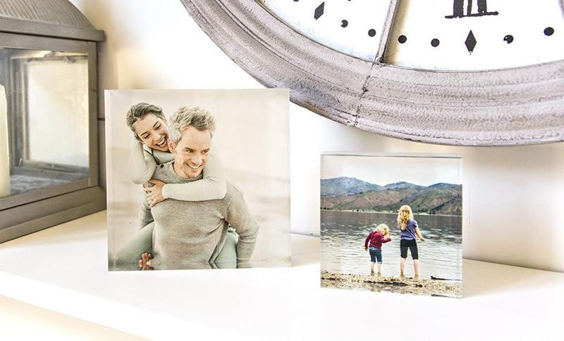Personalized Acrylic Photo Display Blocks -  - Qualtry