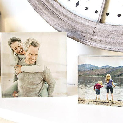 Personalized Acrylic Photo Display Blocks -  - Qualtry