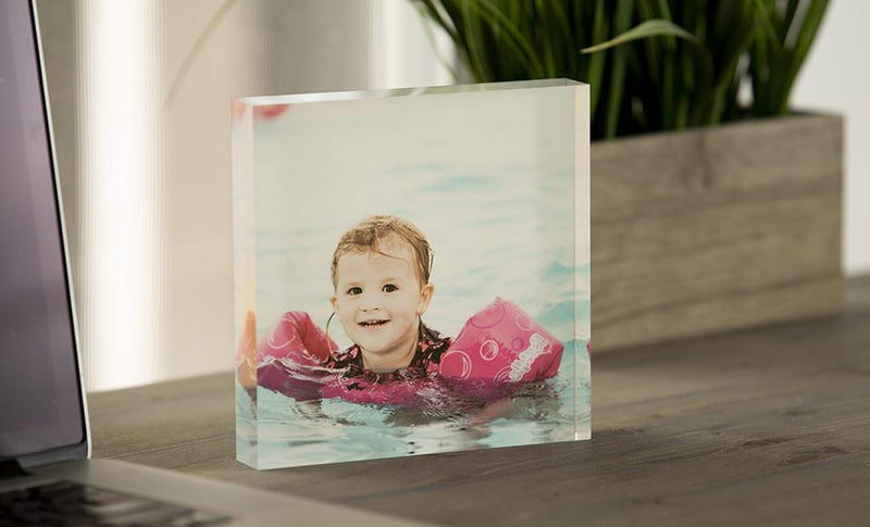 Personalized Acrylic Photo Display Blocks -  - Qualtry