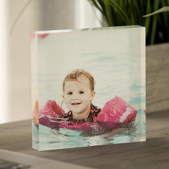 Personalized Acrylic Photo Display Blocks -  - Qualtry