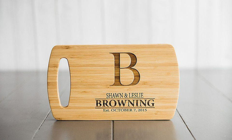 Personalized Easy Carry Cutting Board