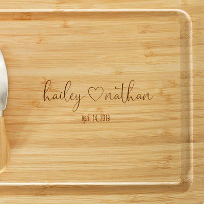 Personalized Bamboo Charcuterie Board