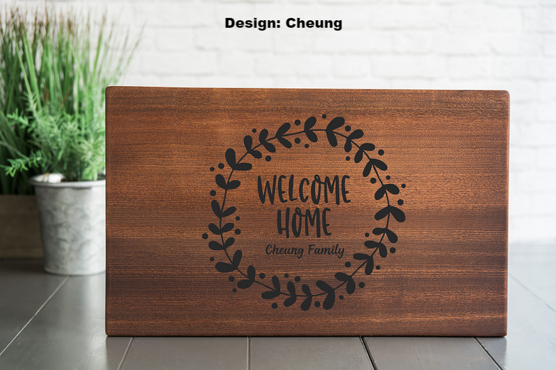 Fairway Mortgage Personalized Beautiful Large Mahogany Boards