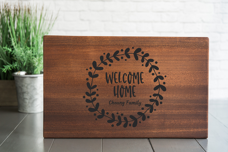 Canzell - Personalized Beautiful Large 11x17 Mahogany Boards
