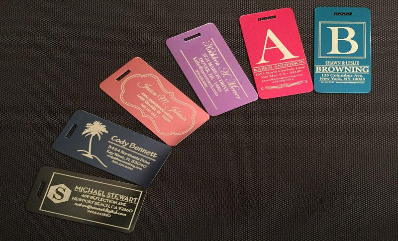 American Pacific Mortgage - Personalized Aluminum Luggage Tags