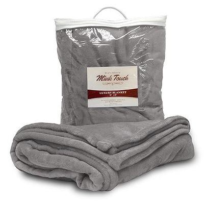 Embroidered Mink Touch Blanket