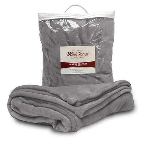 Embroidered Mink Touch Blanket