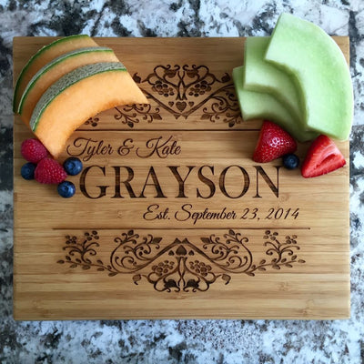 Canzell - Personalized Cutting Board 11x13 Bamboo