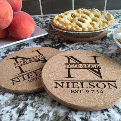 Large Kitchen Hot Pads - Set of 2