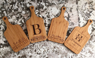 Small Handled Serving Boards