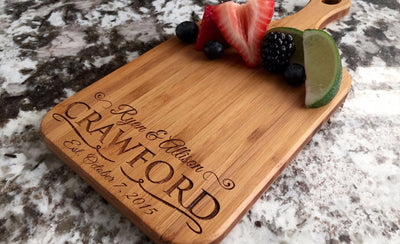 Small Handled Serving Boards