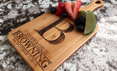 Small Handled Serving Boards