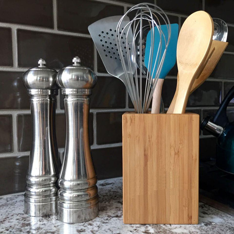 Guaranteed Rate - Bamboo Utensil Holder