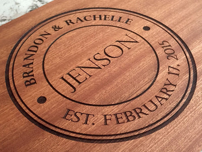 10x15 Mahogany Cutting Board
