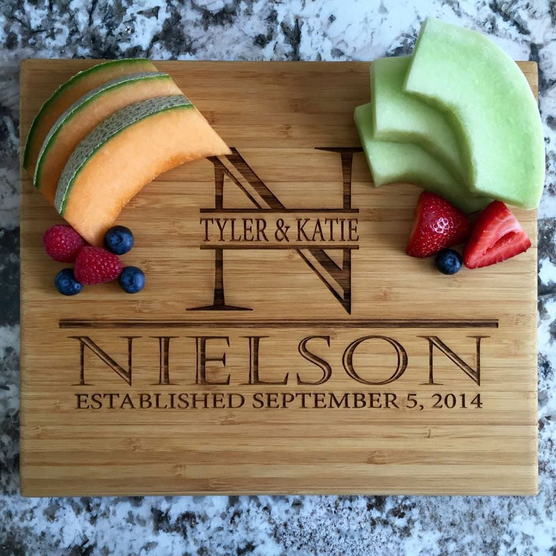 Canzell - Personalized Cutting Board 11x13 Bamboo