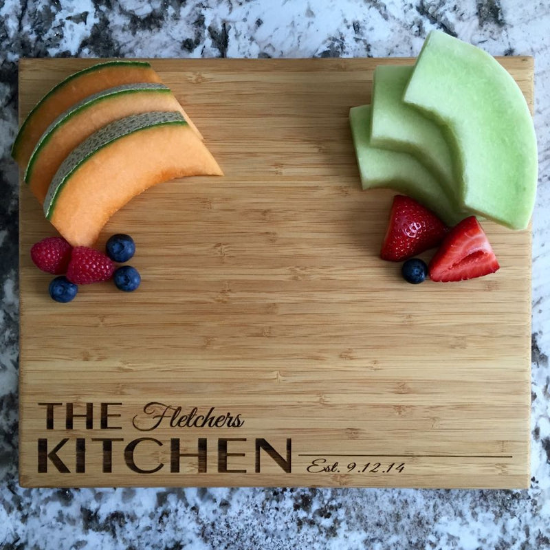 Canzell - Personalized Cutting Board 11x13 Bamboo