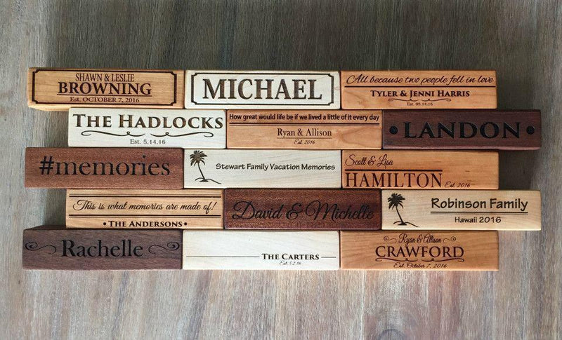 Personalized Photo Blocks - Qualtry
