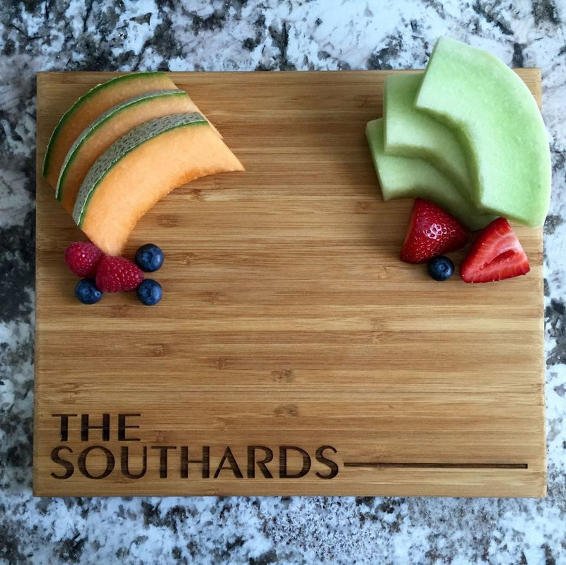 Canzell - Personalized Cutting Board 11x13 Bamboo