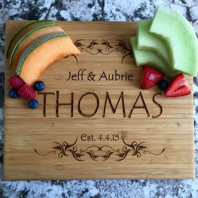 Canzell - Personalized Cutting Board 11x13 Bamboo