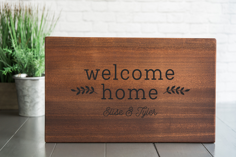 Canzell - Personalized Beautiful Large 11x17 Mahogany Boards