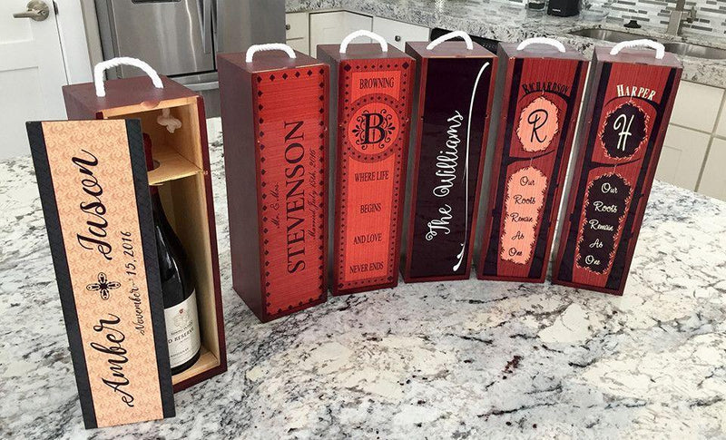 American Pacific Mortgage - Personalized Decorative Wine Case