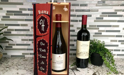 American Pacific Mortgage - Personalized Decorative Wine Case
