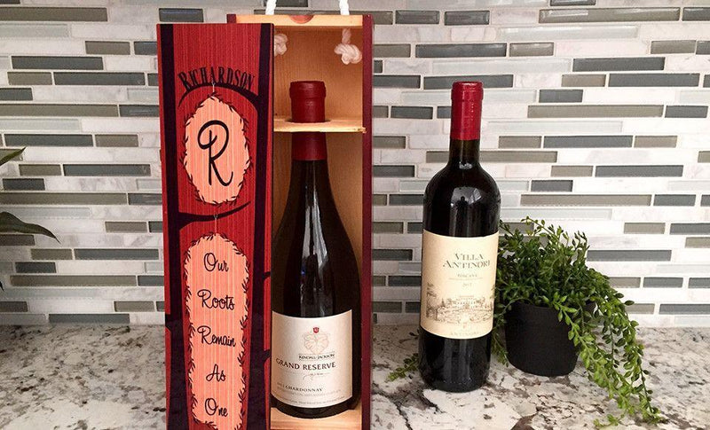 Community Wines Personalized Decorative Wine Case