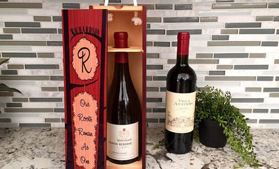 American Pacific Mortgage - Personalized Decorative Wine Case