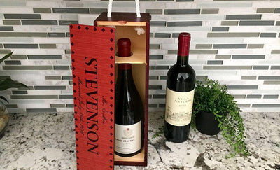 American Pacific Mortgage - Personalized Decorative Wine Case