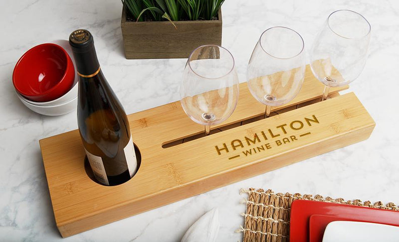 Personalized Wine Serving Tray