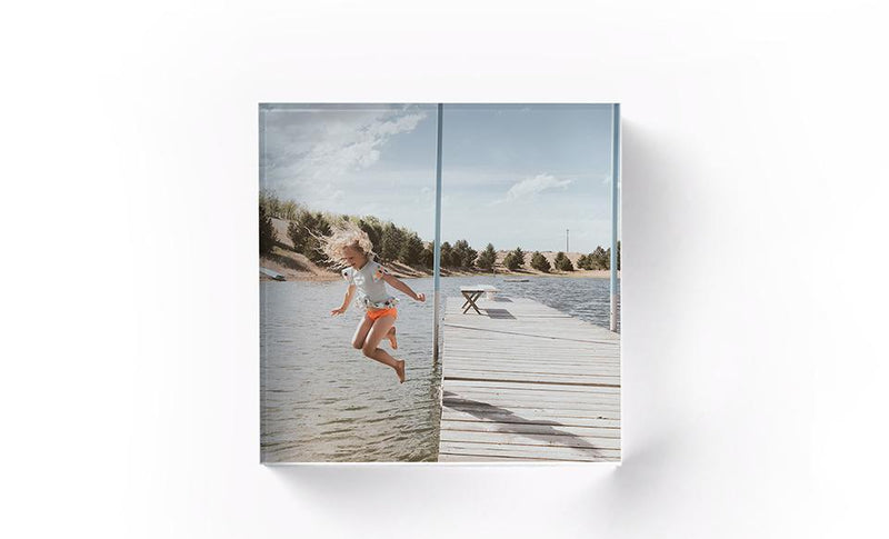 Personalized Acrylic Photo Display Blocks -  - Qualtry