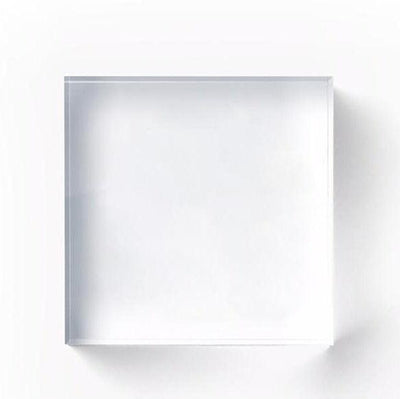 Personalized Acrylic Photo Display Blocks - 4" x 4" - Qualtry