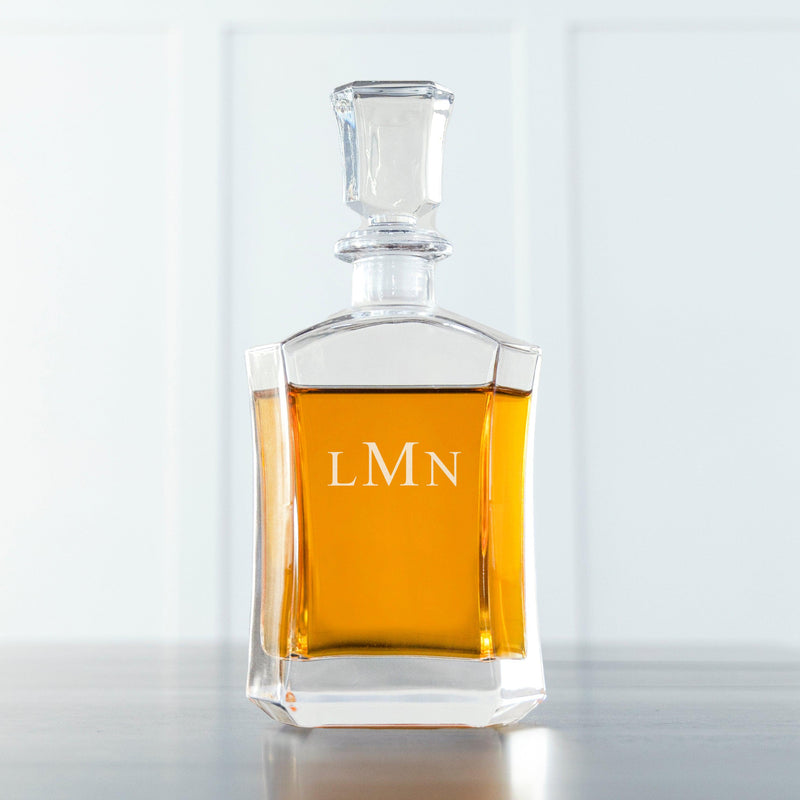 Personalized Whiskey Decanter - 8 Monogram Designs -  - JDS